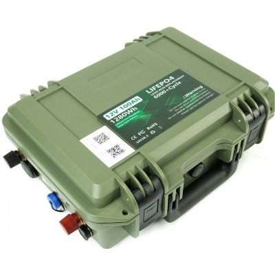 MHPower L100-12-OUT LiFePO4 12V 100Ah outdoor Bluetooth; L100-12-OUT – Zboží Živě