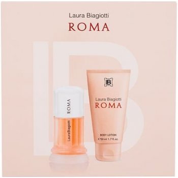 Laura Biagiotti Roma EDT 25 ml + tělové mléko 50 ml pro ženy dárková sada