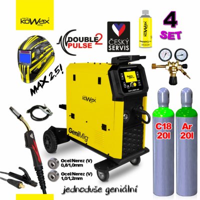 Kowax GeniMig 350DP LCD5 MIG/0MAG/LiftTIG LCD5 SET 4 – Zboží Mobilmania