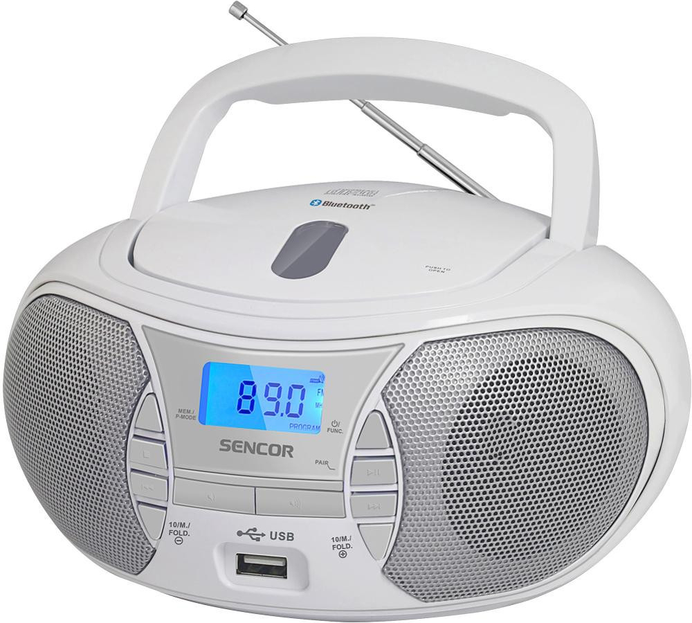 SPT 2700 WH S CD/MP3/USB/BT SENCOR