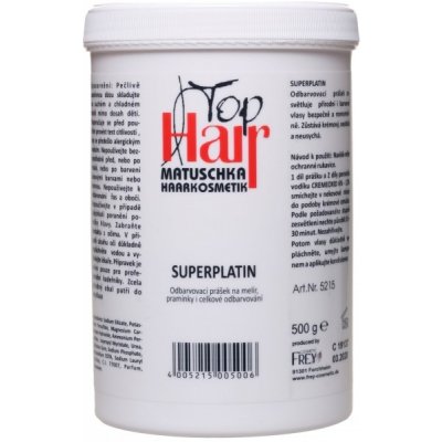 Matuschka Super platinový melírovací prášek na vlasy 500 g dóza – Zboží Mobilmania