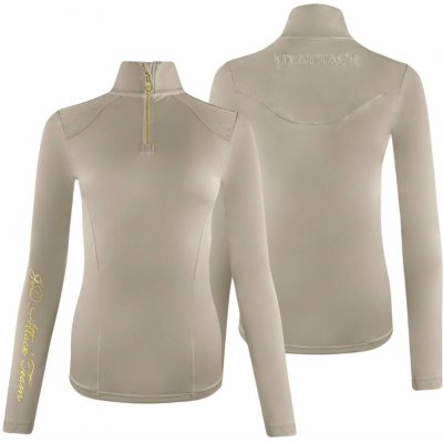 Funkční triko Cilla béžová – Zboží Mobilmania