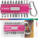 Sada 21 šroubovacích nástavců s karabinou 2607002821 fuchsiová – Sleviste.cz