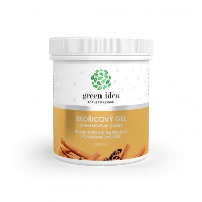 Green idea Gel skořicový 250 g – Zboží Mobilmania