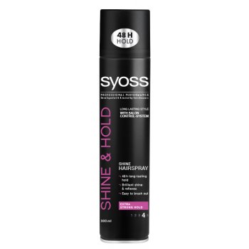 Syoss Shine & Hold lak na vlasy 300 ml