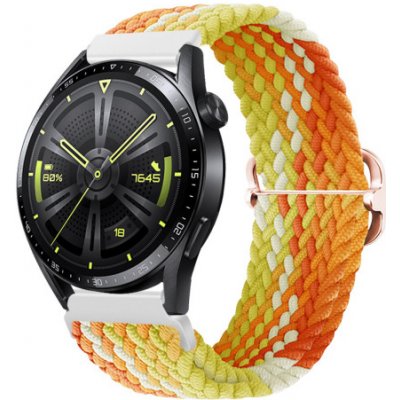 BStrap Elastic Nylon řemínek na Huawei Watch GT3 42mm, fragrant orange SSG024C1308 – Zbozi.Blesk.cz
