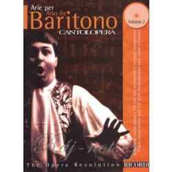 Cantolopera Arias for Baritone 2 + CD zpěv + klavír