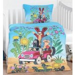Matějovský povlečení Krtek v autě 90 x 130 cm 40 x 60 cm – Zboží Mobilmania