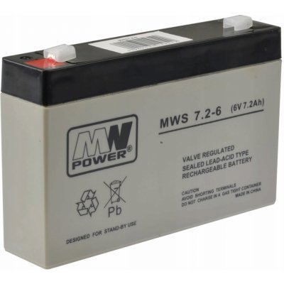 MW Power 6V 7,2 Ah – Zbozi.Blesk.cz