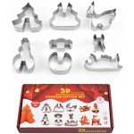 Cake star Vánoční vykrajovátka sada 8ks 3D – Hledejceny.cz