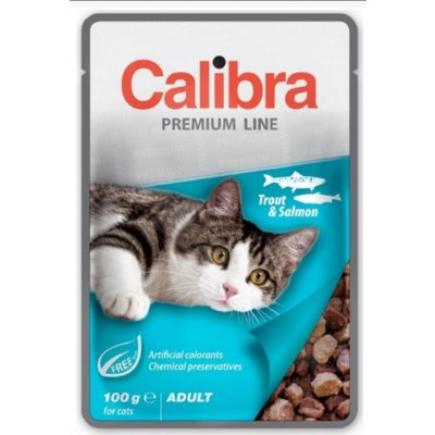 Calibra Premium Adult Trout & Salmon 100 g – Zboží Mobilmania