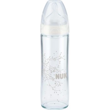 Nuk First Choice skleněná láhev růžová 240ml