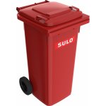 Sulo Popelnice plastová 120 l červená – Zboží Dáma Sulo Popelnice plastová 120 l červená – Zboží Dáma