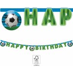 Procos Banner Happy Birthday Fotbal 2 m – Zboží Dáma