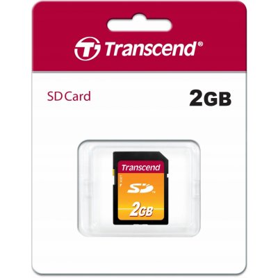 Transcend SD 2 GB Standard TS2GSDC – Zboží Živě