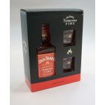 Jack Daniel's Fire 35% 0,7 l (dárkové balení 2 sklenice) – Hledejceny.cz