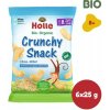 Dětský snack Holle Bio organické křupky jahelné 6x25g