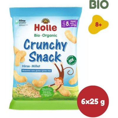 Holle Bio organické křupky jahelné 6x25g