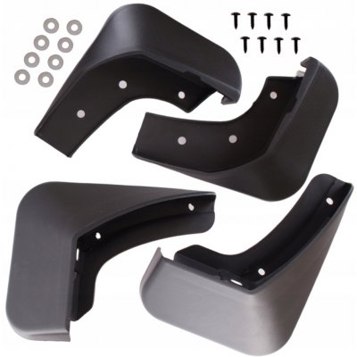 Zástěrky lapače nečistot Přední + Zadní 4 kusy pro PEUGEOT 2008 I 2013-2019 | Zboží Auto