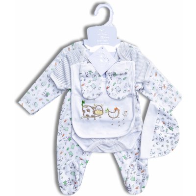 Bebe bonito souprava pro miminka porodnice 5 dílná zvířátka – Zboží Dáma