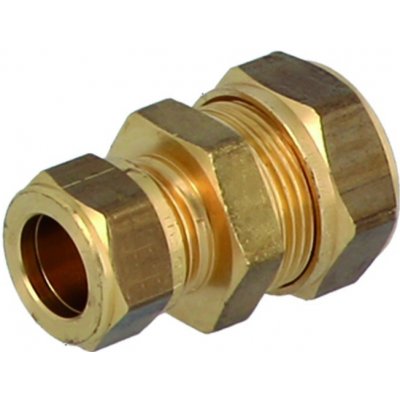 GENERAL FITTINGS Mosazná svěrná spojka redukovaná 15 mm x 10 mm 1N0003H151000G – Hledejceny.cz