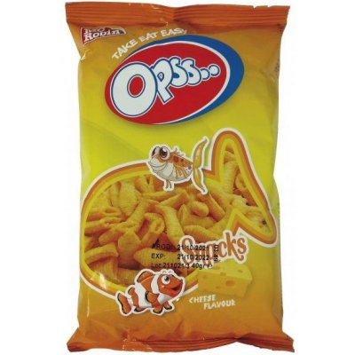 McRobin Opss Chipsy rybičky s příchutí sýra 40 g – Zbozi.Blesk.cz