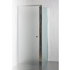 Pevné stěny do sprchových koutů ARTTEC P-50 chrome - Pevná stěna 90 cm ke sprchovým dveřím MOON a SALOON grape sklo