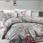 Xpose flanel povlečení Paris růžové 140x200 70x90 – Zboží Mobilmania