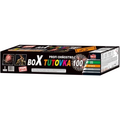Tarra pyrotechnik Profi složený ohňostroj BOX TUTOVKA 100 ran – Hledejceny.cz