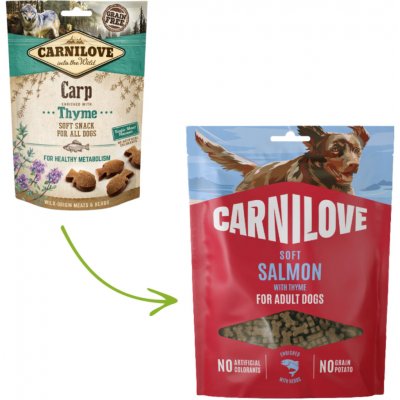 Carnilove Dog Soft Snack Salmon with Thyme 200 g – Hledejceny.cz