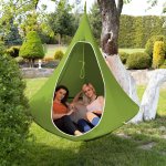 Koda Závěsné houpací křeslo zelená EAGLE NEW KLASIK CACOON HAMMOCK – Hledejceny.cz