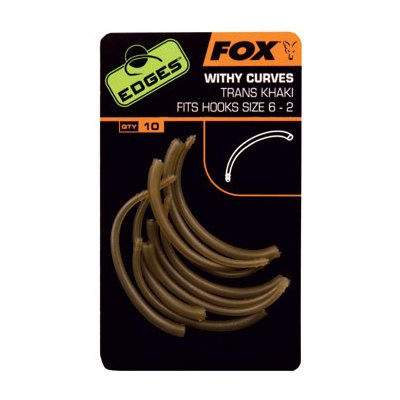 FOX EDGES Withy Curve Adaptor Trans Khaki Hook 6-2 – Zboží Mobilmania