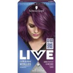 Henkel Schwarzkopf Live Urban Metallics barva na vlasy Fialový chrom U69 60 ml – Zboží Mobilmania