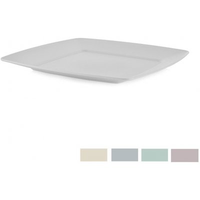 HOBBY LIFE Talíř mělký SANDY 23,5 x 23,5 cm plast barvy mix – Sleviste.cz