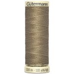 Nit PES Gütermann 100 (100m) - univerzální barva 208 - hnědá – Zboží Dáma