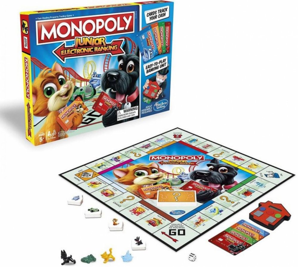 Monopoly Junior Electronic Banking | Srovnanicen.cz