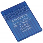 Strojové jehly pro průmyslové šicí stroje Schmetz 135X5 SES 75 – Zboží Dáma