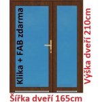 Soft Dvoukřídlé 3/3 sklo bílá 210 x 165 cm – Hledejceny.cz