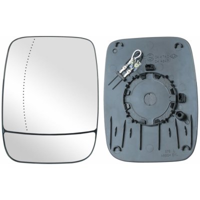 Sklo levého zpětného zrcátka OPEL VIVARO2014 |8/2014-10/2019| vyhřívané | VIEW MAX | 5901532784374 | Zboží Auto