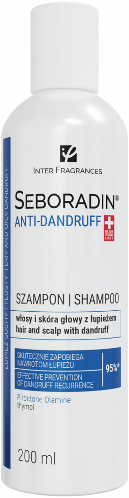 Seboradin Anti-Dandruff šampon na vlasy proti lupům 200 ml