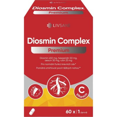 Livsane Diosmin Complex Premium 60 tablet – Hledejceny.cz