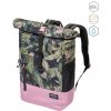 Školní batoh Meatfly batoh Holler Olive Mossy/Dusty Rose 28 l zelená