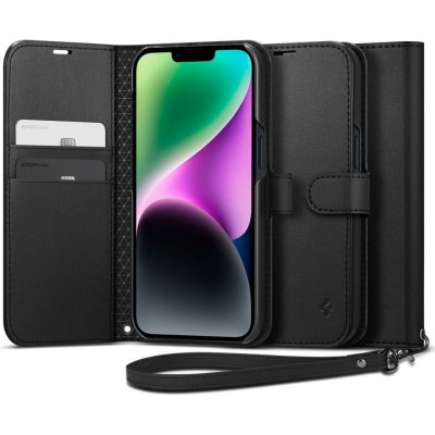 Spigen Wallet S iPhone 14 černé – Zboží Mobilmania