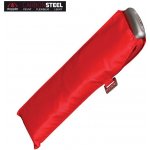 Doppler Mini Slim Carbonsteel červený plochý skládací deštník – Zboží Mobilmania