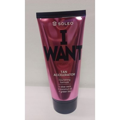 Soleo Opalovací balzám I want 150 ml – Zboží Mobilmania