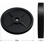 Gorilla Sports Zátěžová deska litina 50/51 mm 25 kg – Zboží Mobilmania