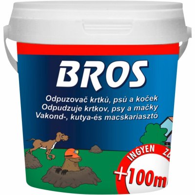 Bros Odpuzovač krtků psů a koček 350 + 100 ml