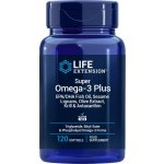 Life Extension Super Omega-3 Plus EPA/DHA rybí olej sezamové lignanty olivový extrakt a krill s Astaxanthinem 120 gelových kapslí – Hledejceny.cz