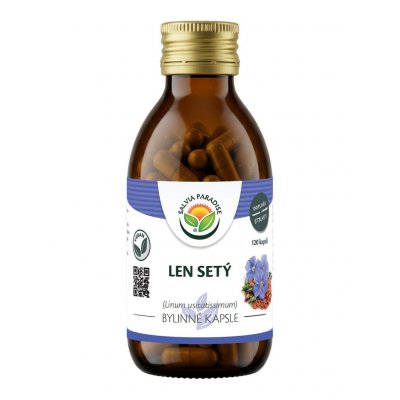 Salvia Paradise Lněné semínko 120 kapslí – Hledejceny.cz