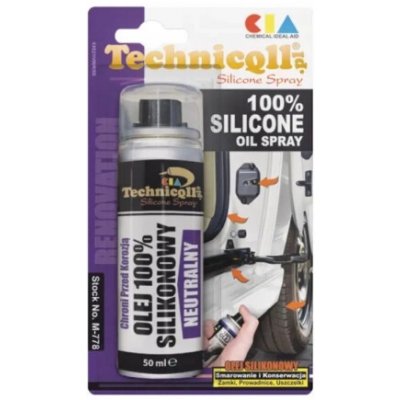 TECHNICQLL SILICONE OIL IN SPRAY 50 ml – Zboží Mobilmania